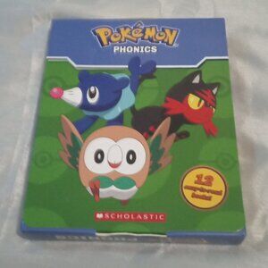 Pokemon phonics by Scholastic ages 12books 4+ learn to read short books for tods